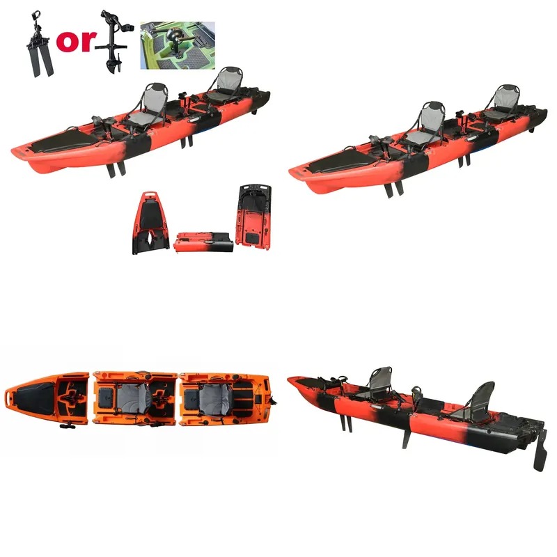 Fishing Kayak Sit In - Gorąca Wyprzedaż: Kajak Sit-On-Top z Podwójnymi