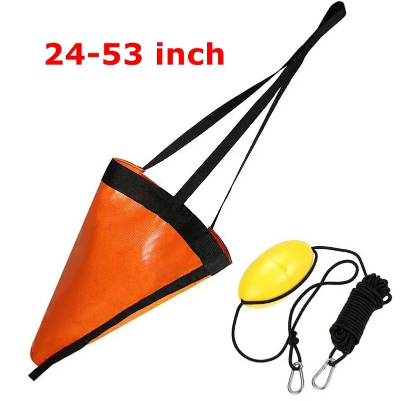 Fishing Kayak Anchor - 24/32/42/53'' Pływak do kotwicy morskiej, kajak,