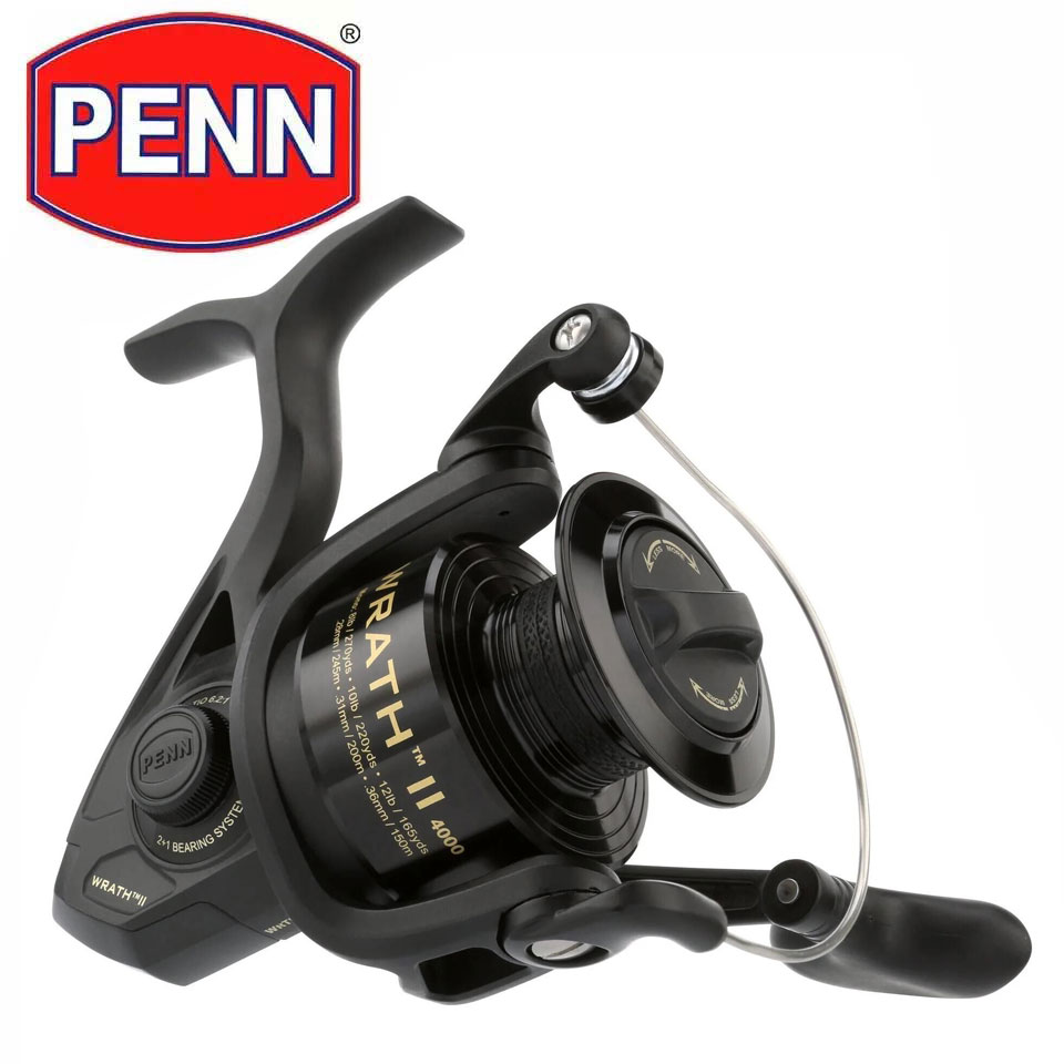 Abu Garcia Reel Max - Kołowrotek spinningowy PENN WRATH II 2500-8000