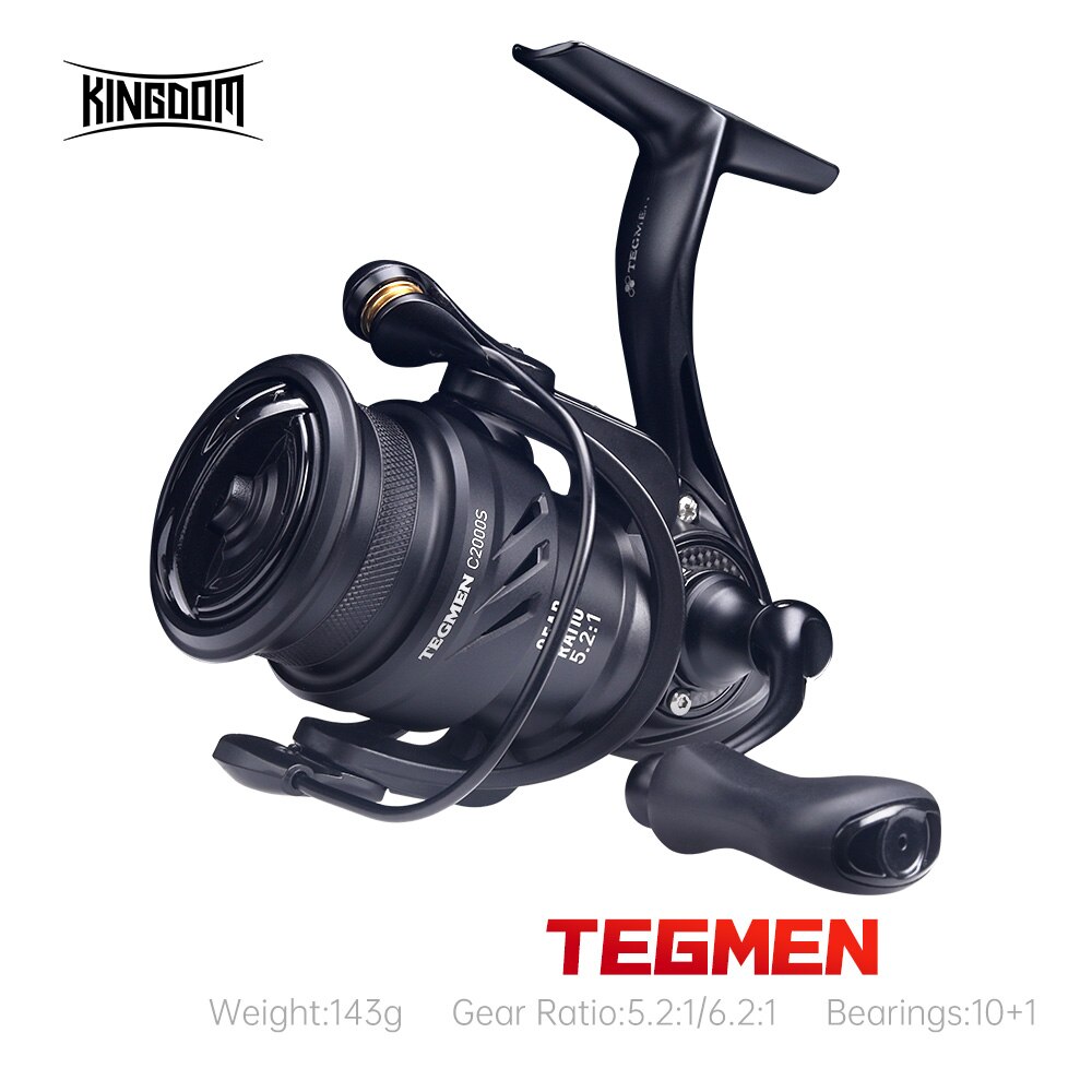 Kingdom Tegmen 5.2:1 6.2:1 143 – Abu Garcia Reel Max recenzja i cena