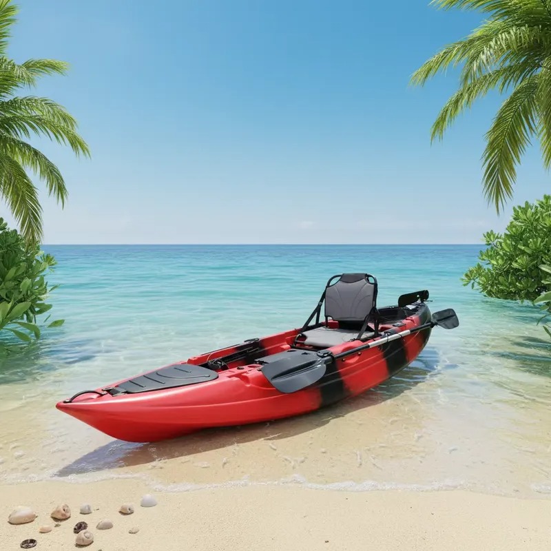 Kajak wędkarski jednoosobowy 3 – Fishing Kayak Paddle recenzja i cena