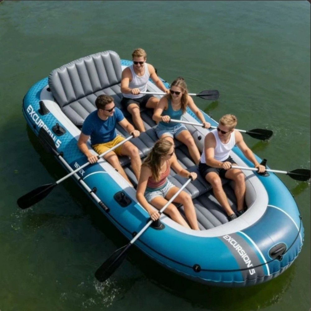 Kajak dwuosobowy, czteroosobow – Fishing Kayak Inflatable recenzja i cena